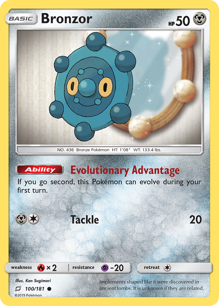 Team Up Bronzor #100/181